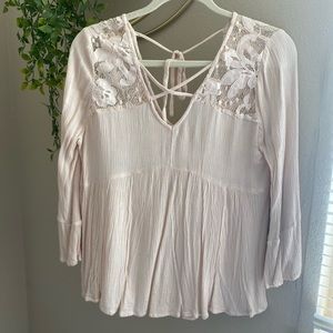 American Eagle Pink Top